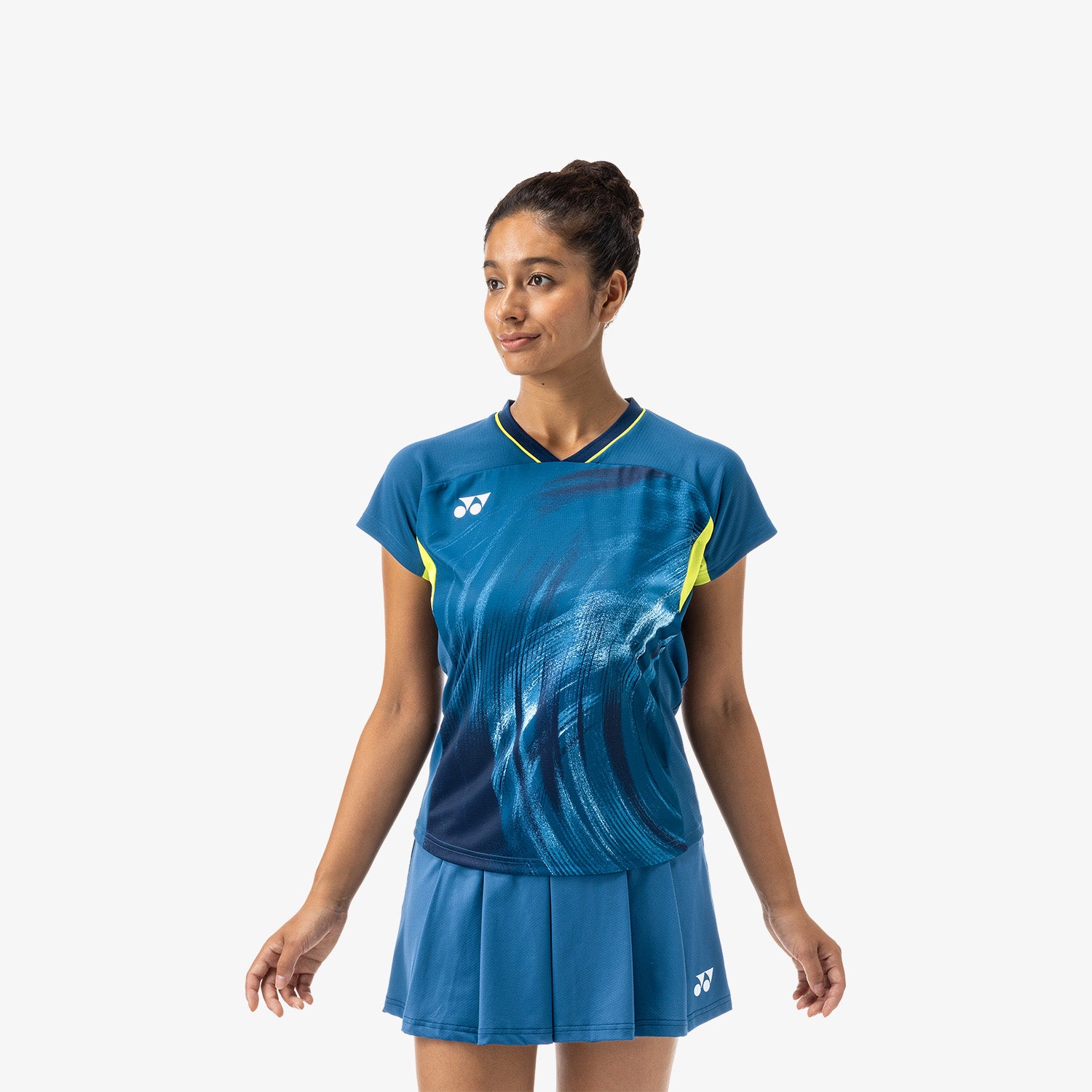 Yonex Women's Crew Neck Tournament Shirt 20769NSK (Night Sky) 