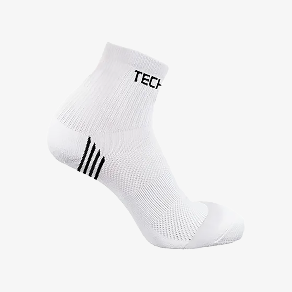 Technist Men's Sports Crew Socks TS-11MBK (Black)