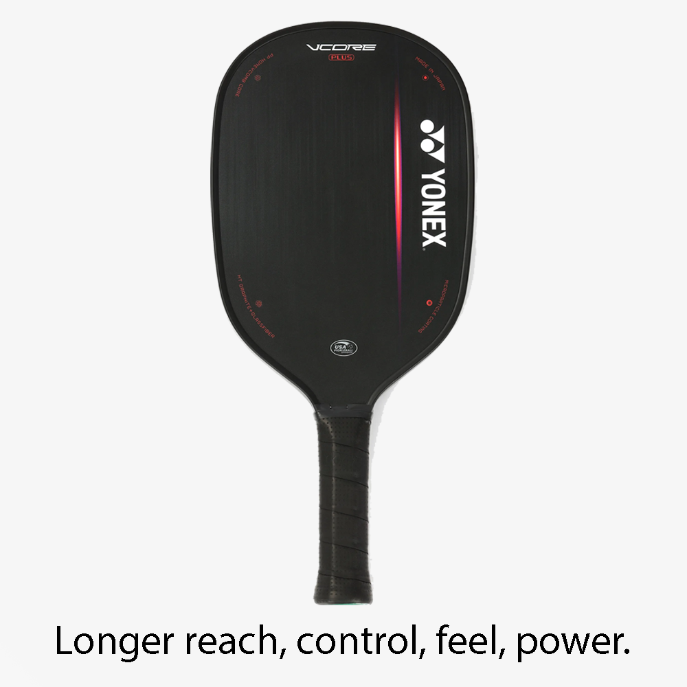 Yonex Vcore Plus Midweight Pickleball Paddle (Black) 2024