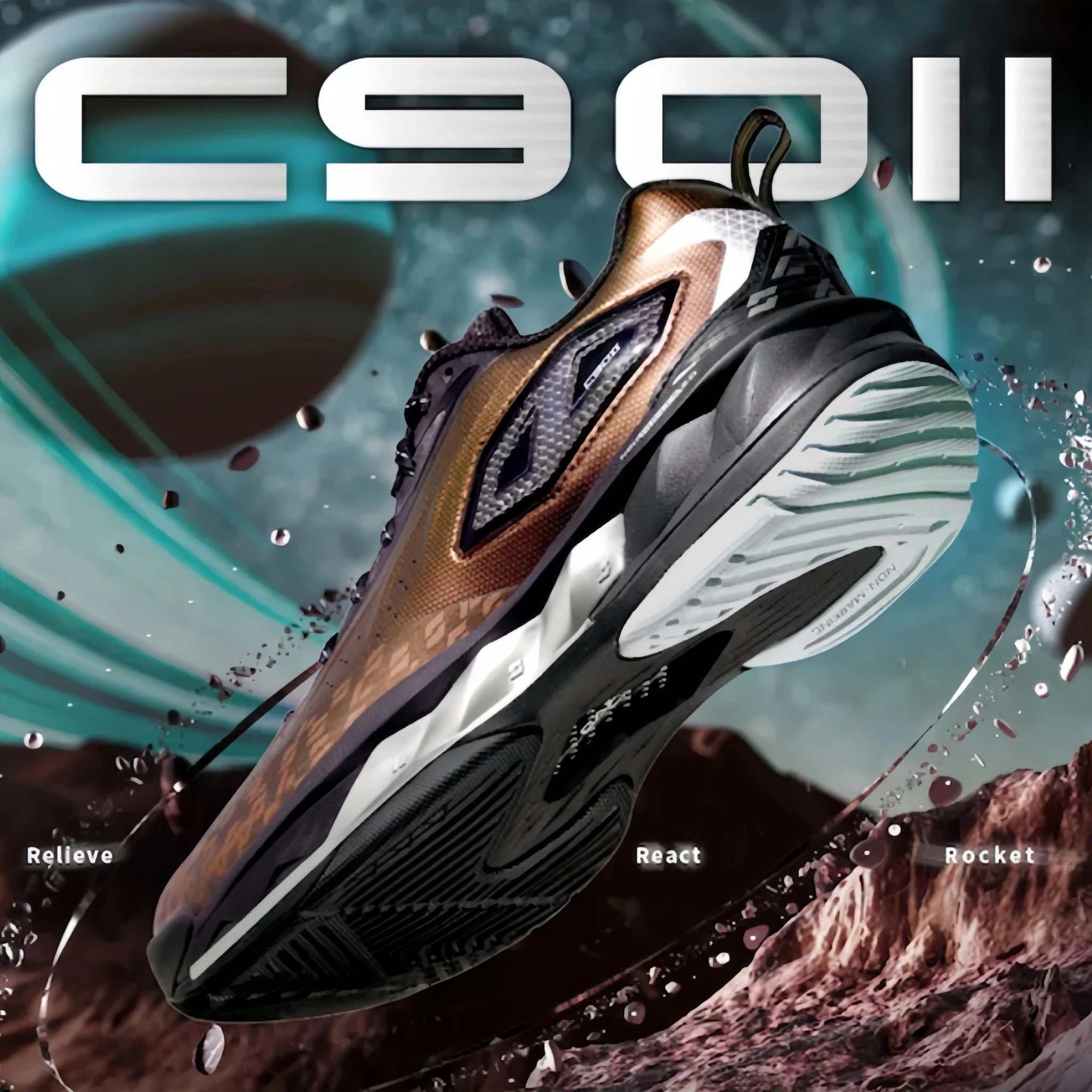 Victor C90II-W Court Shoe (Copper)
