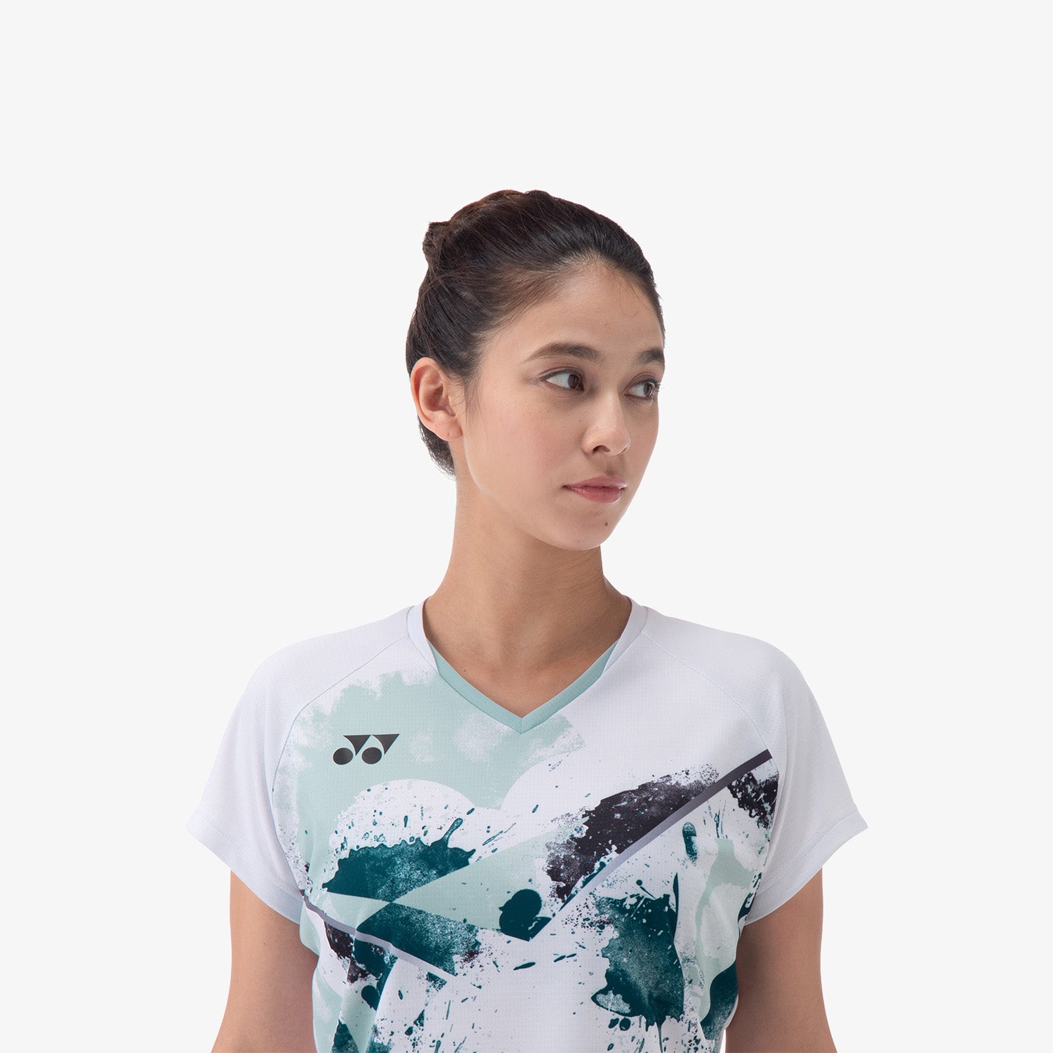 Yonex Women's Crew Neck Tournament Shirt 20771W (White) 