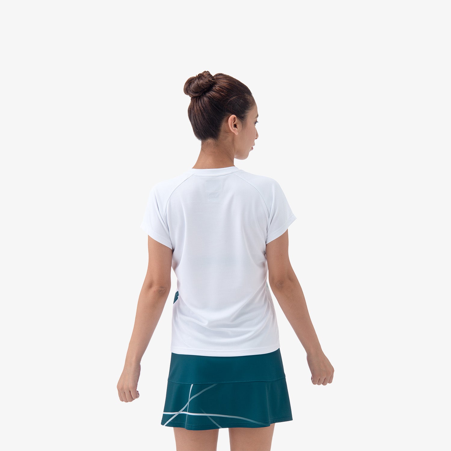 Yonex Women's Crew Neck Tournament Shirt 20771W (White) 