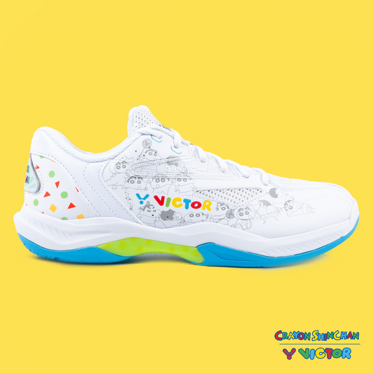 Victor x Crayon Shin Chan Badminton Shoes A39CS-A (Bright White)