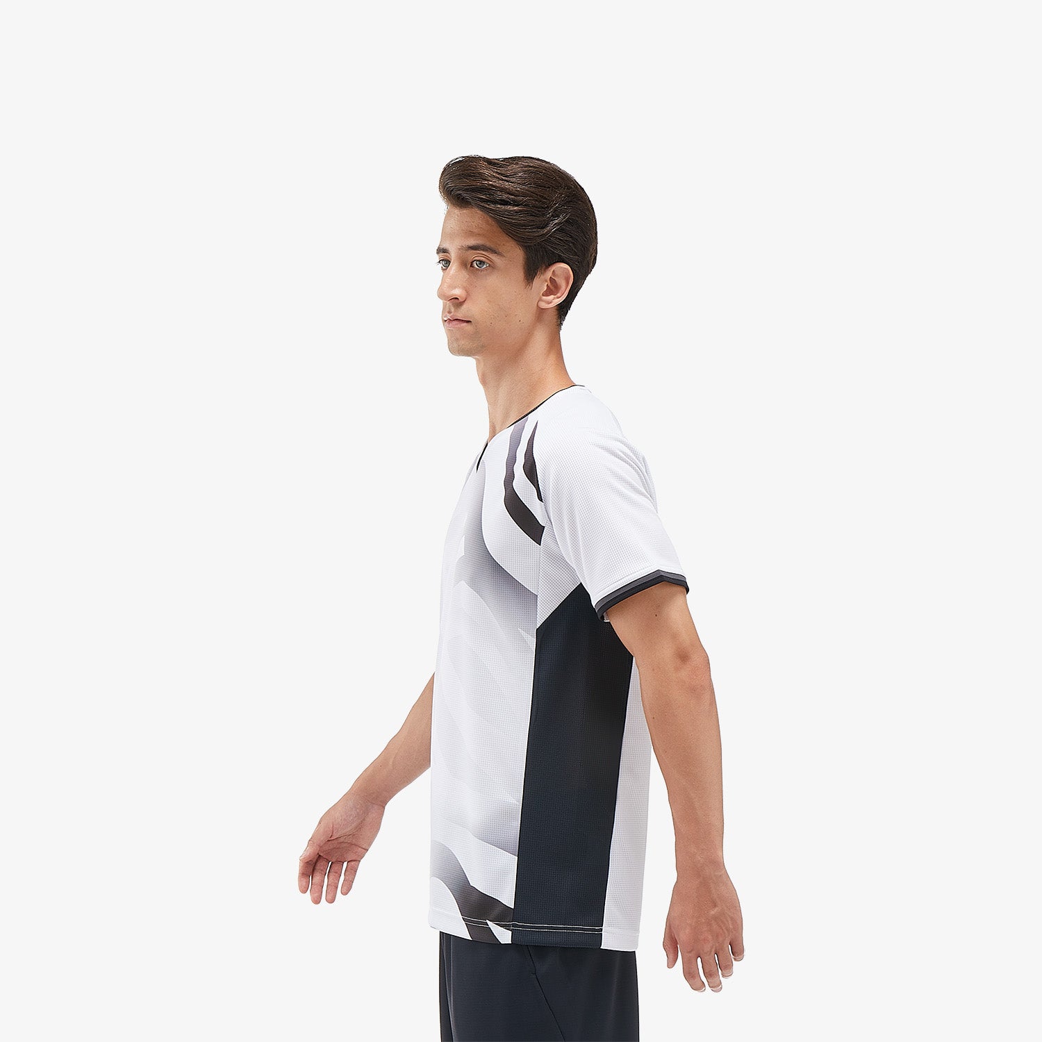 Yonex Men's Crew Neck Tournament Shirt 10566W (White) 