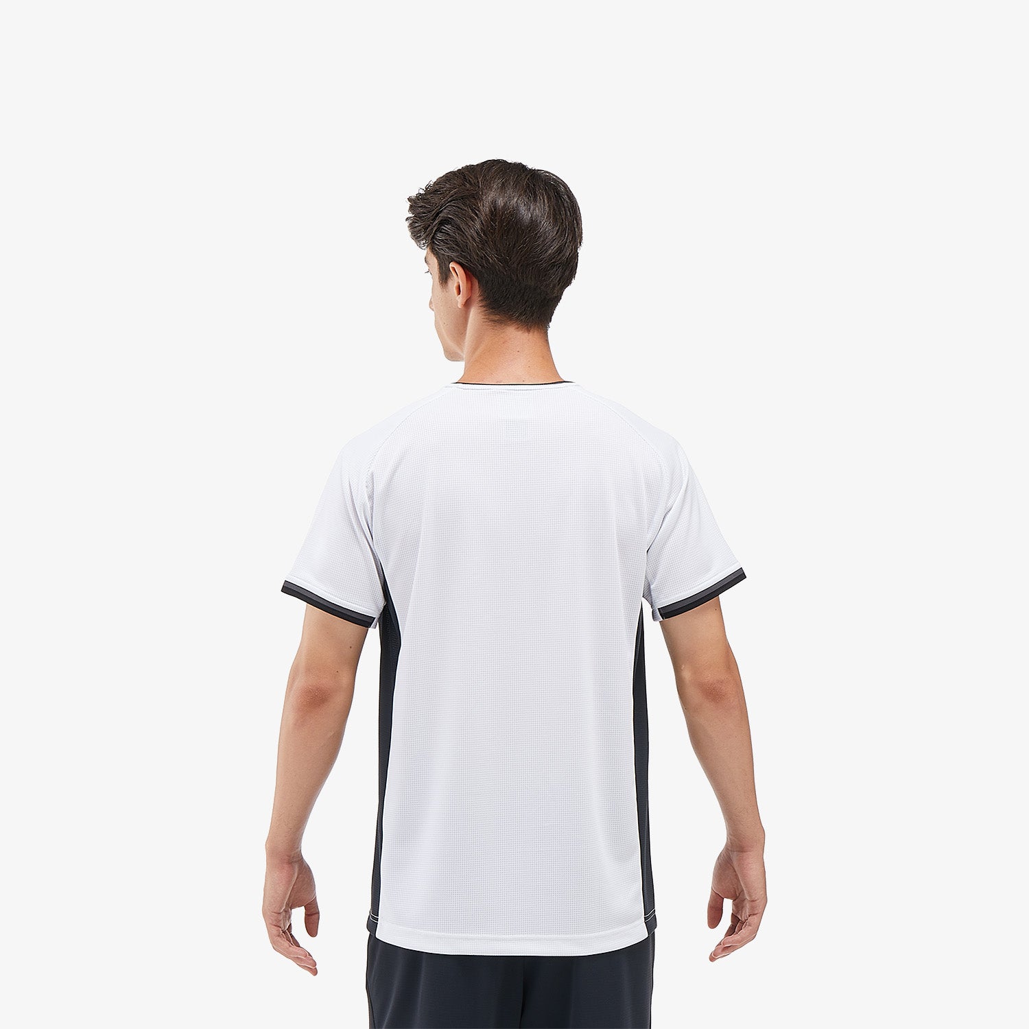 Yonex Men's Crew Neck Tournament Shirt 10566W (White)