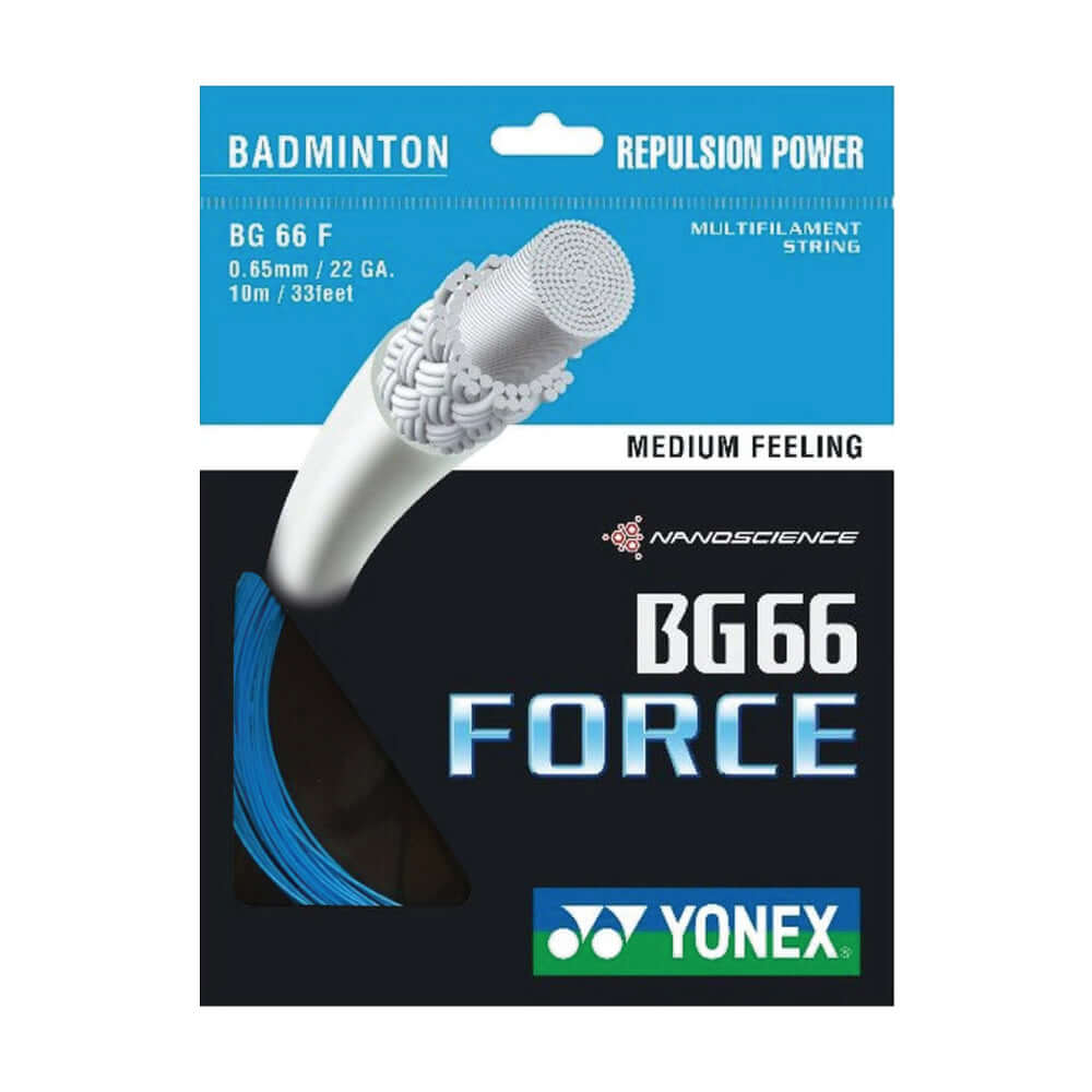 Yonex BG 66 Force 10m Badminton String (3 Colors)