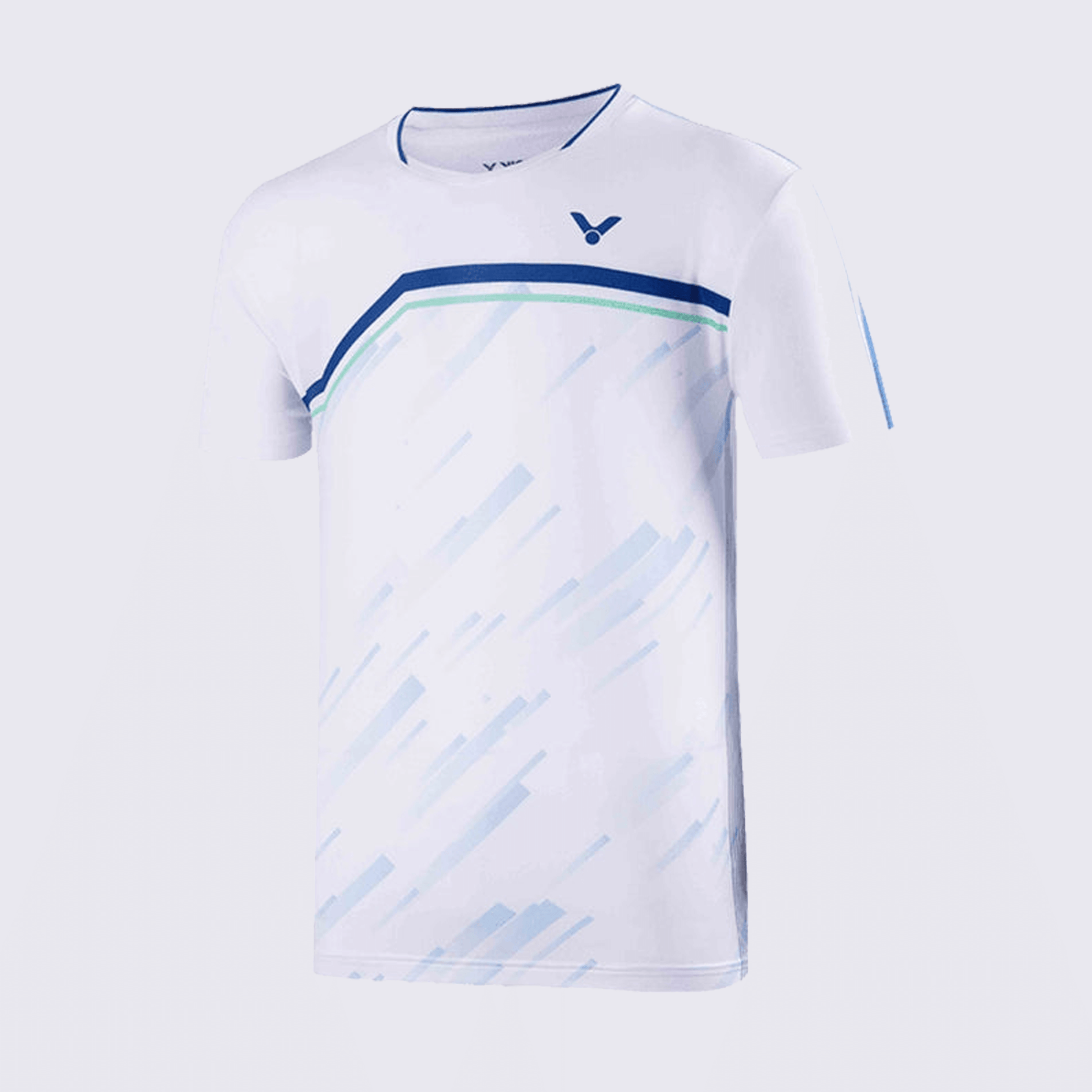 Victor Men's Badminton T-Shirt T-30002A (White)