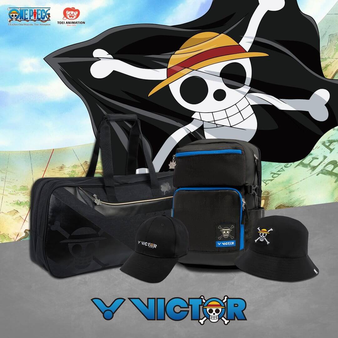 Victor x One Piece Bucket Hat VC-OPBU (Black)