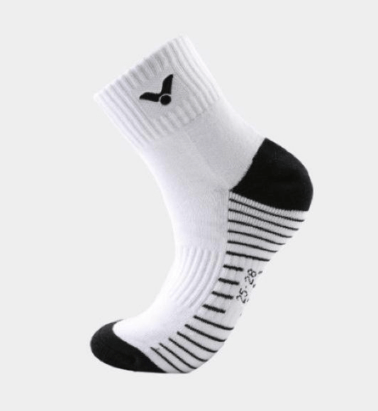 Victor Men's Sports Socks Large SK151C(White / Black)