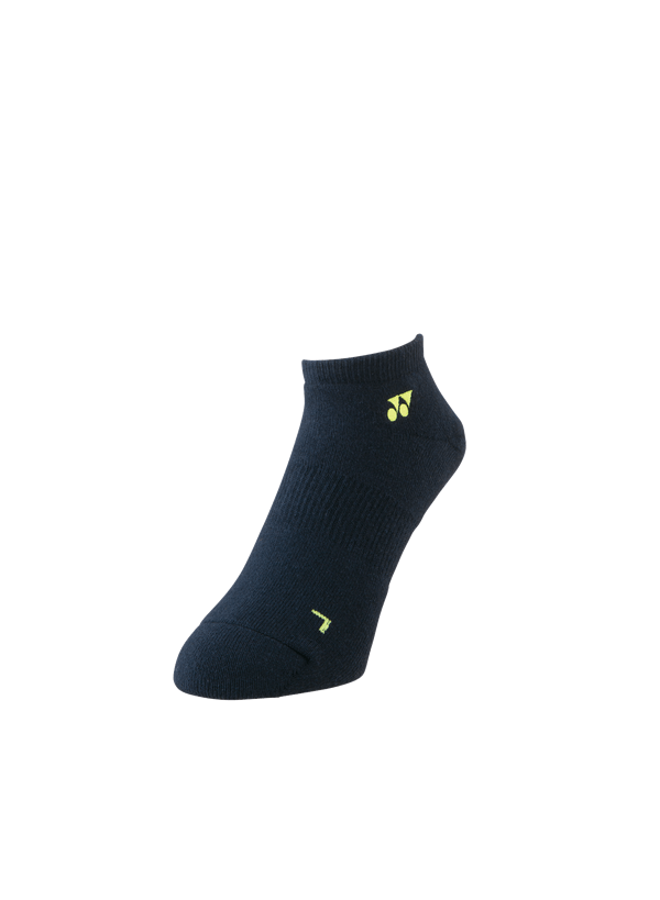 Yonex Men's Sports Socks 19121 (Navy / Citrus Green)