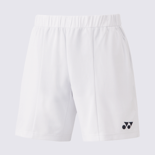 Yonex Men's Knit Shorts 15138JW (White)