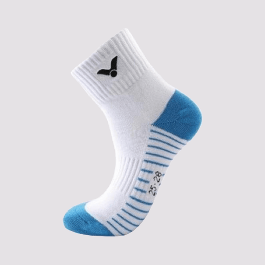 Victor Men's Sports Socks SK151F (White / Blue)