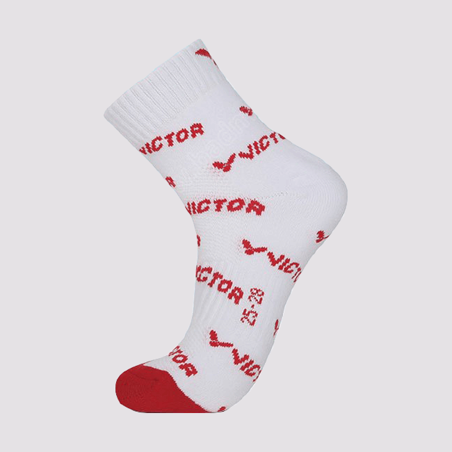 Victor Sports Socks Large SK162D (Red)