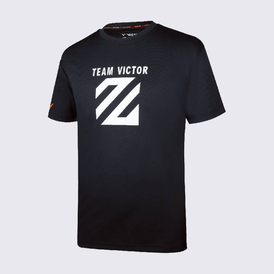 Victor x Lee Zii Jia T-Shirt T-LZJ301C (Black)