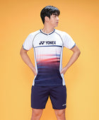 Yonex Special Edition 2023 Men's Tournament Shirt 233TS013M (White/Blue) - PREORDER