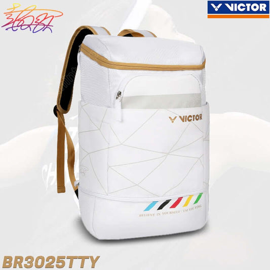 Victor Bag BR3025TTY (White) - Tai Tzu Ying Signature Backpack