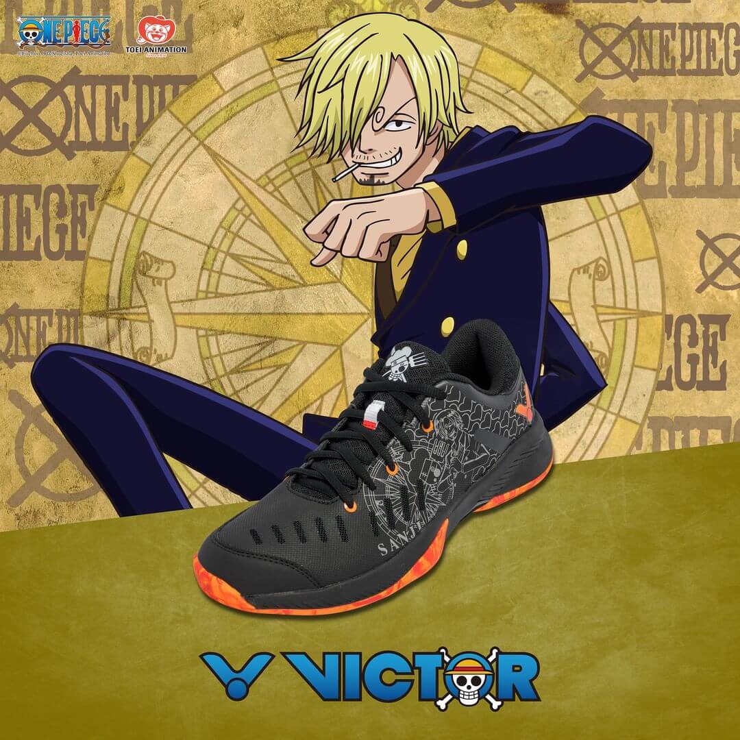 Victor x One Piece Sanji Shoes (A-OPS) Black