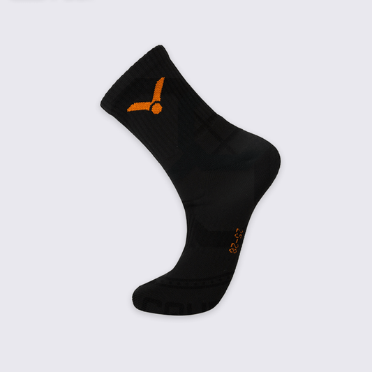Victor LI ZII JIA Collaboration Sport Socks Medium SK-LZJ306 C (Black)