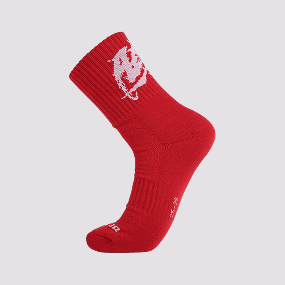 Victor Men's Sports Socks Large SK153D (Red)