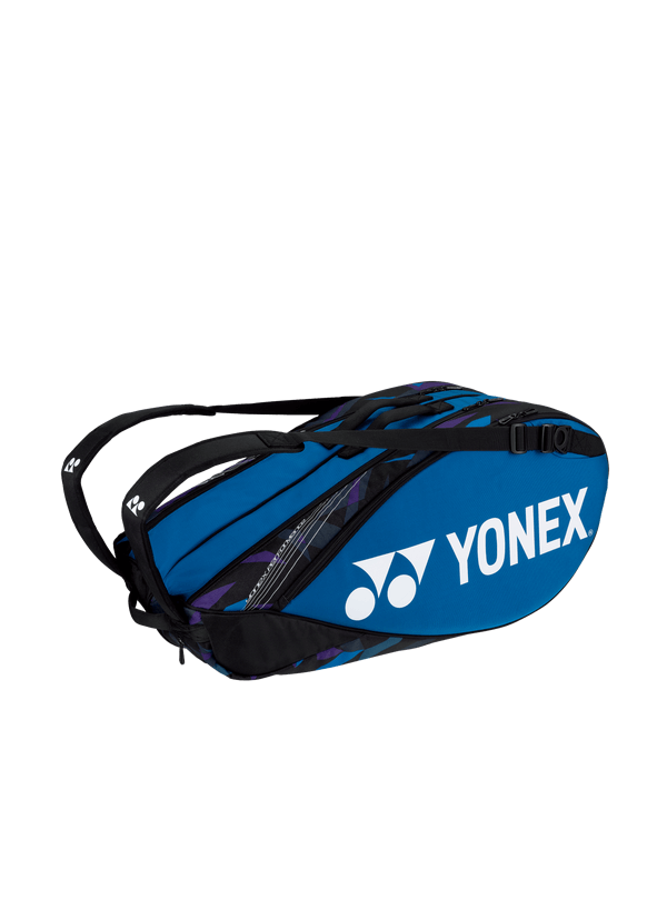 Yonex  BA92226 (Fine Blue) 6pk Pro Badminton Tennis Racket Bag