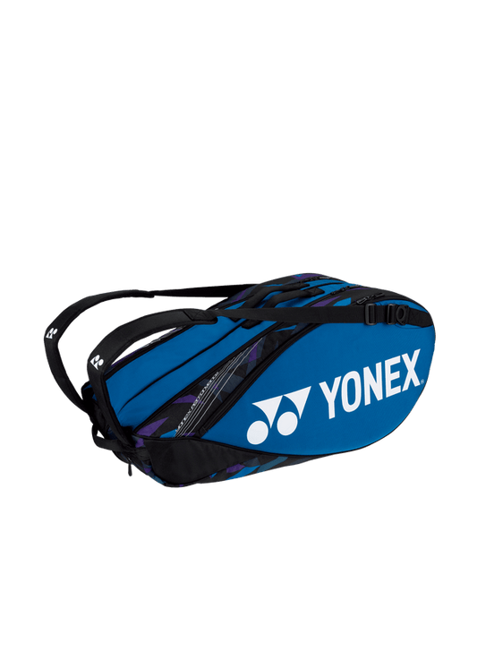 Yonex  BA92226 (Fine Blue) 6pk Pro Badminton Tennis Racket Bag