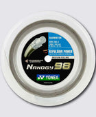 Yonex Nanogy 98 200m Badminton String (Silver Grey) - JoyBadminton