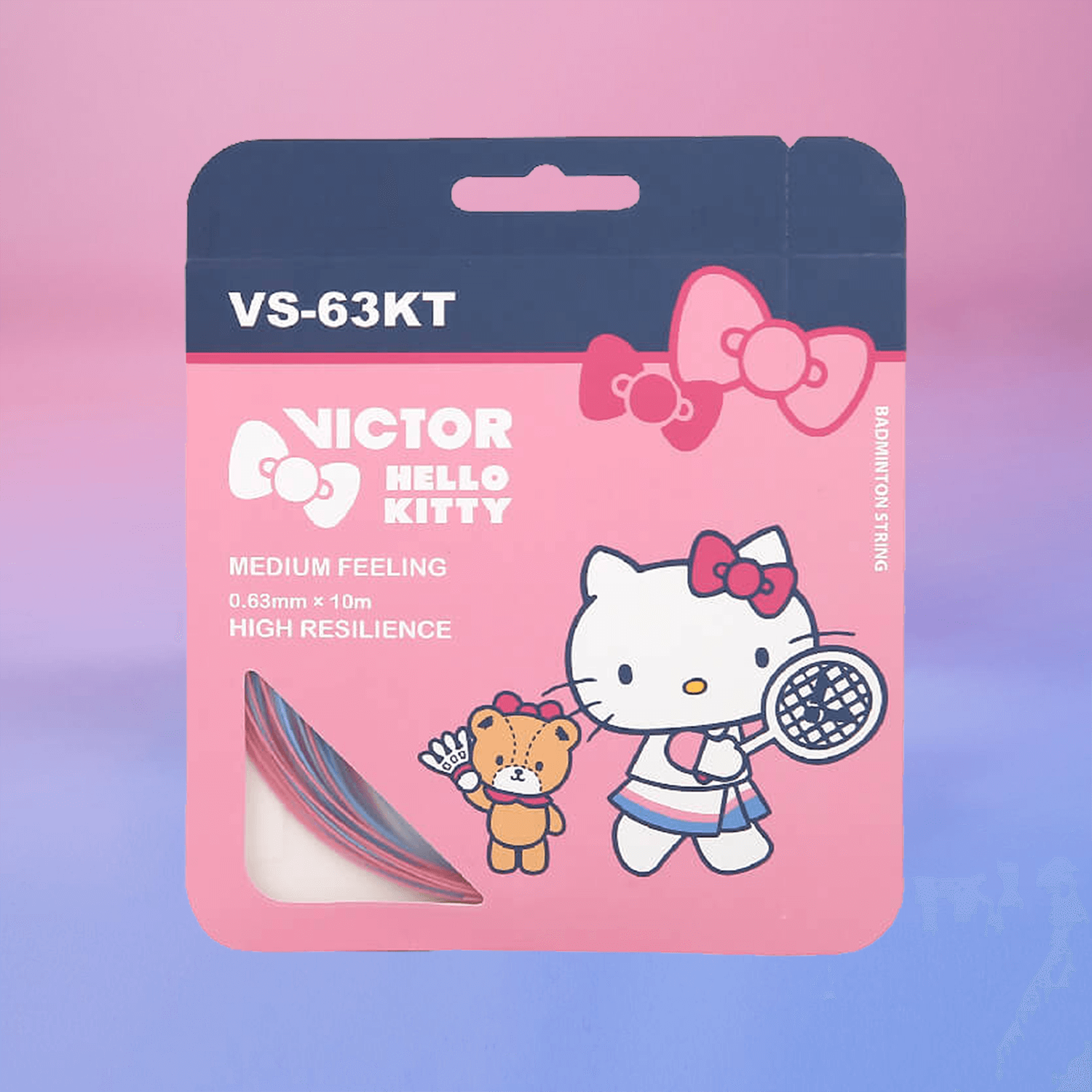 Victor x Hello Kitty VS-63 KT IM (Pink/Blue)