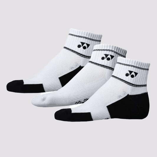 Yonex Men's 3 pack Assorted Crew Socks 8423
