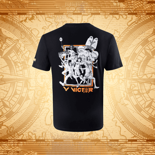 Victor x One Piece T-Shirt T-OP1 (Black)
