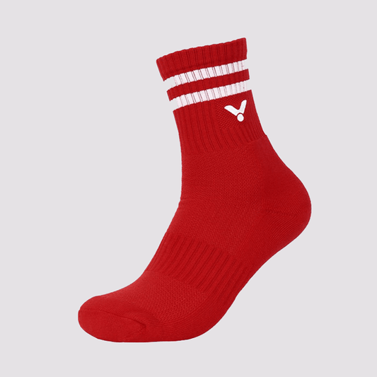 Victor Sports Socks Large SK155 (Red)